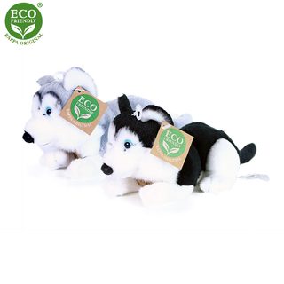 Plyšový pes husky 17 cm