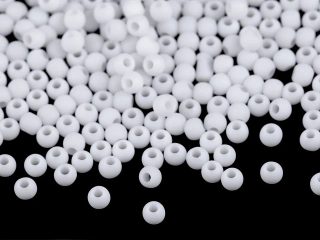 Plastové korálky matné Ø4 mm 20 g