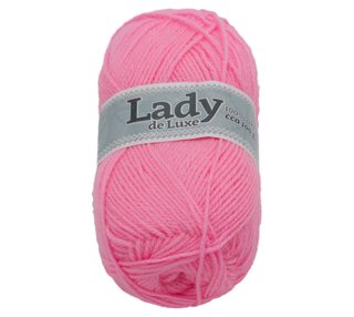 Příze LADY de Luxe Růžová 940 100g / 238 m