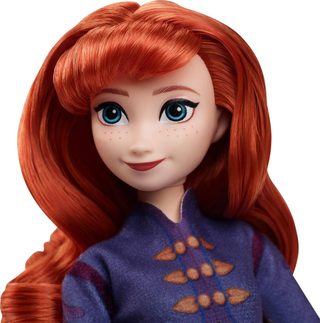 MATTEL Panenka Anna na bruslích Ledové Království: Zimní festival