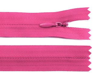 Zip skrytý nedělitelný 3 mm délka 20 cm na sukně / šaty / polštáře