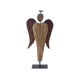 Dekorační anděl D7386/1 - 11 × 4 × 21 cm