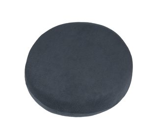 Povlak na sedák anatomický z Líné - Visco pěny - POUZE POVLAK Grafitová 48/947 průměr 40 cm, výška 10 cm