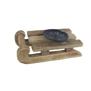 Svícen sáňky D2481 - 20 x 10 x 8 cm