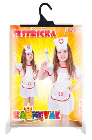 Karnevalový kostým sestřička, vel. M