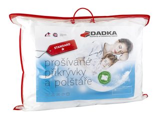 Polštář STANDARD PLUS bílá 70x90 cm