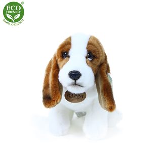 Plyšový basset 27 cm ECO-FRIENDLY