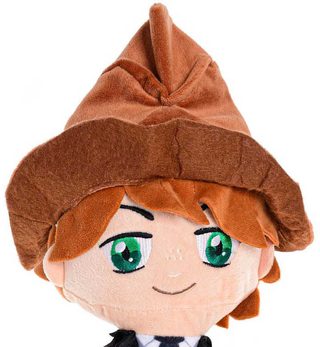 PLYŠ Postavička Harry Potter Ron v klobouku 29cm