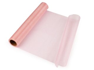 Organza střední lesk šíře 36 cm návin 9 METRŮ
