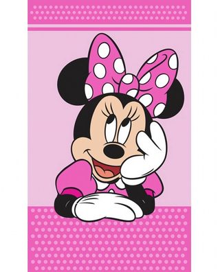 Dětský ručník Minnie Hvězdná přání 30x50 cm