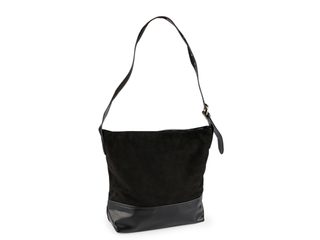 Kabelka velká s kombinací broušené kůže 40x34 cm