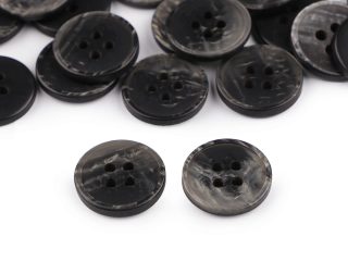 Plastový knoflík s patinou 20 kusů