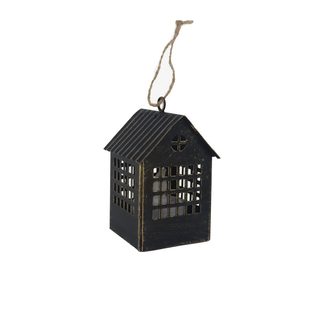 Domek lucerna s LED osvětlením K3968-19 - 9,5 cm