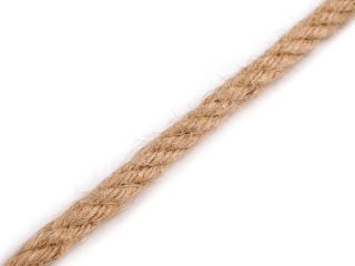 Jutová šňůra kroucená Ø10 mm návin 5 metrů