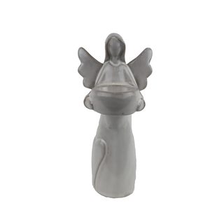 Anděl na svíčku X6293/1 - 10 × 9,8 × 22.2 cm