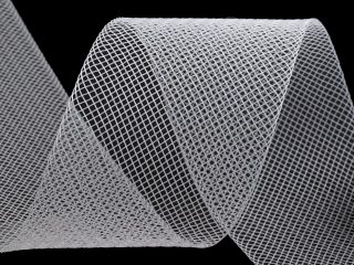 Modistická krinolína na vyztužení šatů a výrobu fascinátorů šíře 5 cm návin 41 metrů