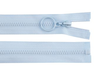 Kostěný zip 4 mm dělitelný s kroužkem délka 30 cm