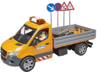 Bruder Mercedes-Benz Sprinter silničáři (baterie, světlo, zvuk, doplňky) 02677