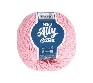 Příze ALLY cotton Růžová /026