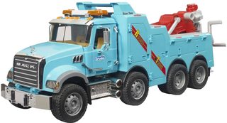 BRUDER 03553 Auto MACK Granit odtahovka na baterie Světlo Zvuk