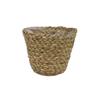 Slaměný obal na květiny P2202/1 - dia 15 × 12 cm