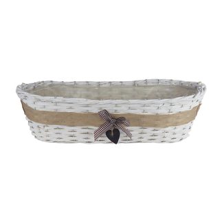 Obal s plastem bílý P2023/3 - 50 × 20 × 14 cm
