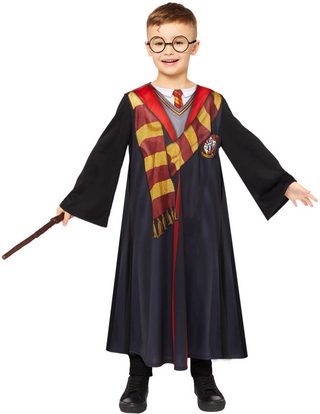 KARNEVAL Šaty Harry Potter DLX vel. L (128-140cm) 8-10 let KOSTÝM