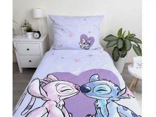Povlečení Lilo a Stitch Heart 140x200, 70x90 cm