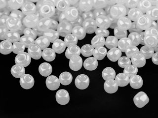 Rokajl 5/0 - 4,5 mm perleťový, neprůhledný 50 g