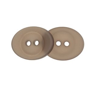 Knoflík - sada 6 ks Hnědá 44610C