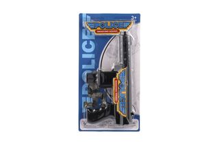 Pistole/Samopal jiskřící plast 28cm na setrvačník