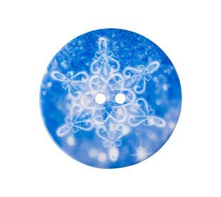 Knoflík - sada 3 ks Bílá,Modrá 401679