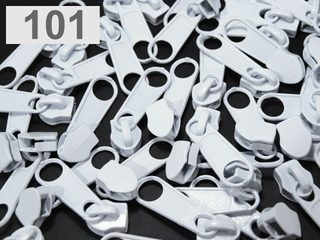 Jezdec ke spirálovým zipům 5 mm pro metráž typu POL 10ks