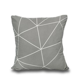Povlak na polštář bavlna NORDIC COLLECTION GRID šedé