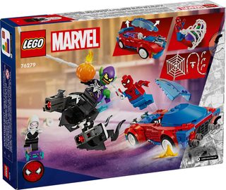 LEGO MARVEL Spidermanovo auto a Venom Zelený goblin 76279 STAVEBNICE