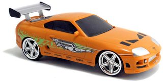 RC AutoToyota Supra 1:24 Rychle a zběsile na vysílačku 2,4GHz na baterie