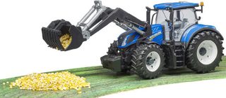 BRUDER 03121 Traktor New Holland T7.315 s čelním nakladačem 1:16 plast