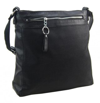 TESSRA Velká starorůžová crossbody dámská kabelka D5580