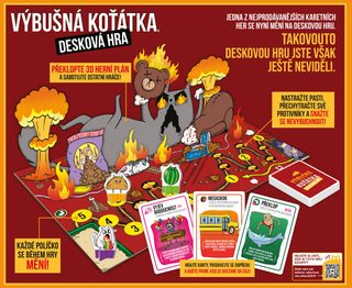 ASMODEE Hra Výbušná koťátka desková *SPOLEČENSKÉ HRY*