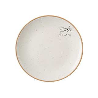 Talíř keramický dezertní STATEK kráva O0541 - pr.19,5cm,v.2,5cm