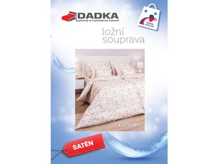 Povlečení satén Geon Luční sen 140x200, 70x90 cm