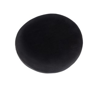 Sedák anatomický z Líné - Visco pěny Černá 38/991 průměr 40 cm, výška 10 cm, uprostřed 10 cm otvor