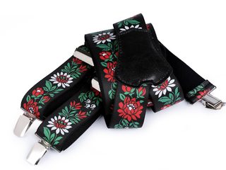 Šle folklor široké 4 cm délka 120 cm