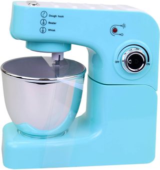 Kuchyňský dětský robot modrý na baterie Světlo Zvuk plast