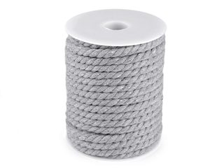Bavlněná šňůra kroucená Ø8 mm návin 19 metrů