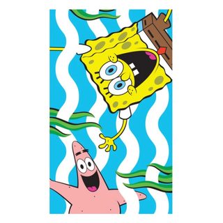 Dětský ručník Sponge Bob Zábava v moři 30x50 cm