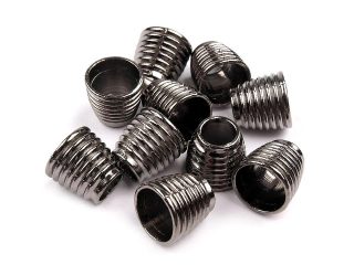 Kovová koncovka na šňůru Ø6,7 mm 10 ks