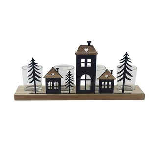 Adventní svícen K4557 - 37 × 7 × 15.5 cm