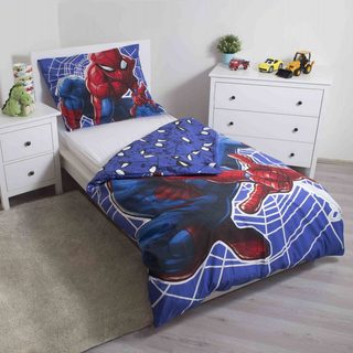 Povlečení Spiderman svítící efekt 140x200, 70x90 cm