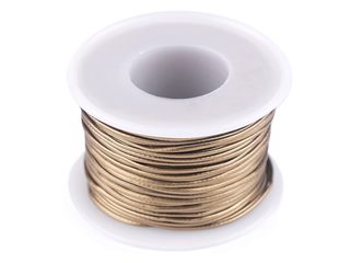 Šňůra z eko kůže 1,5 mm návin 25 metrů